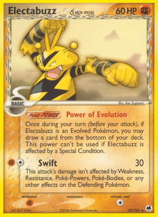 Electabuzz δ, Dragon Frontiers No. 29