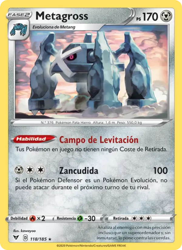 Metagross, Voltaje Vívido No. 118