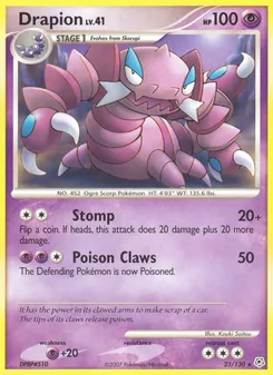Drapion, Diamond & Pearl No. 23 Normal