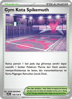 Gym Kota Spikemuth, Ikatan Takdir Nº 136 Normal