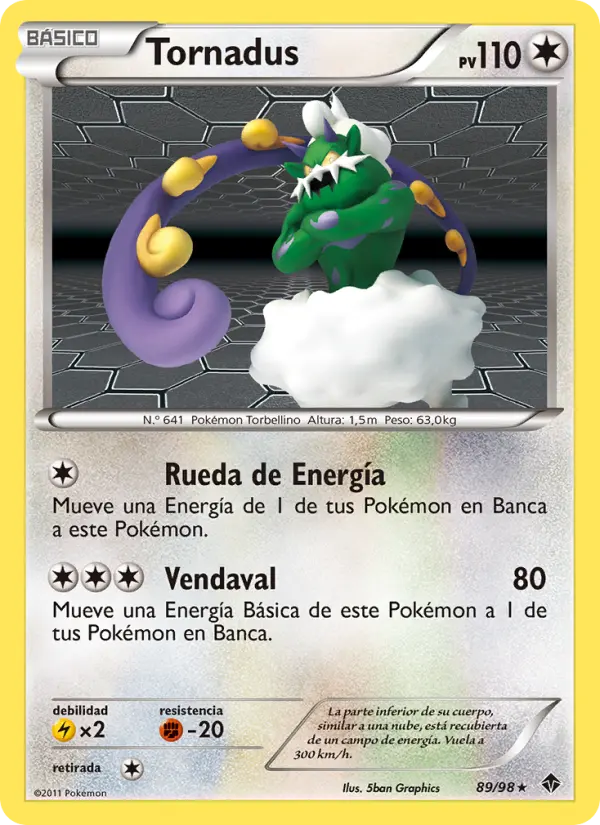 Tornadus, Fuerzas Emergentes Nº 89