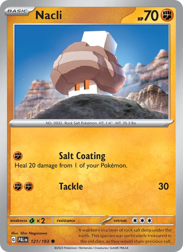 Nacli, Paldea Evolved Nº 121