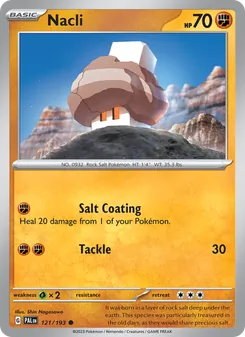 Nacli, Paldea Evolved Nº 121 Normal