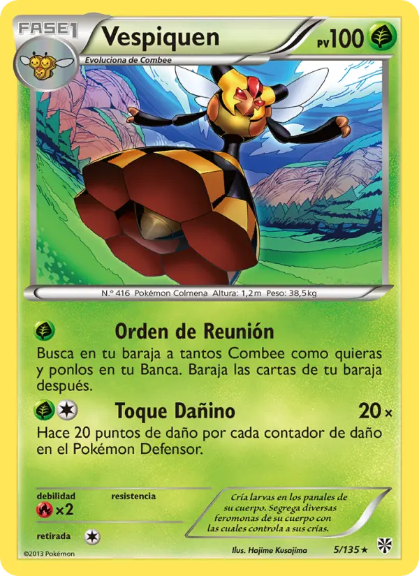 Vespiquen, Tormenta Plasma No. 5