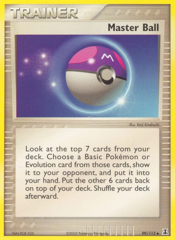 Master Ball, Delta Species Nº 99