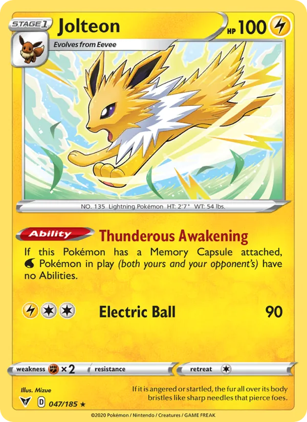 Jolteon, Vivid Voltage Nº 47