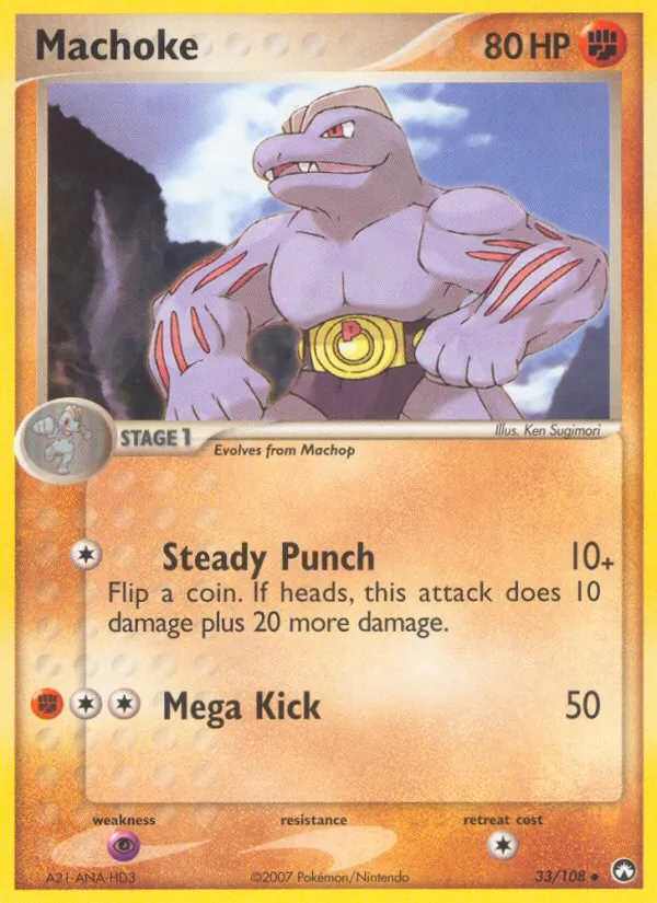 Machoke, Power Keepers No. 33