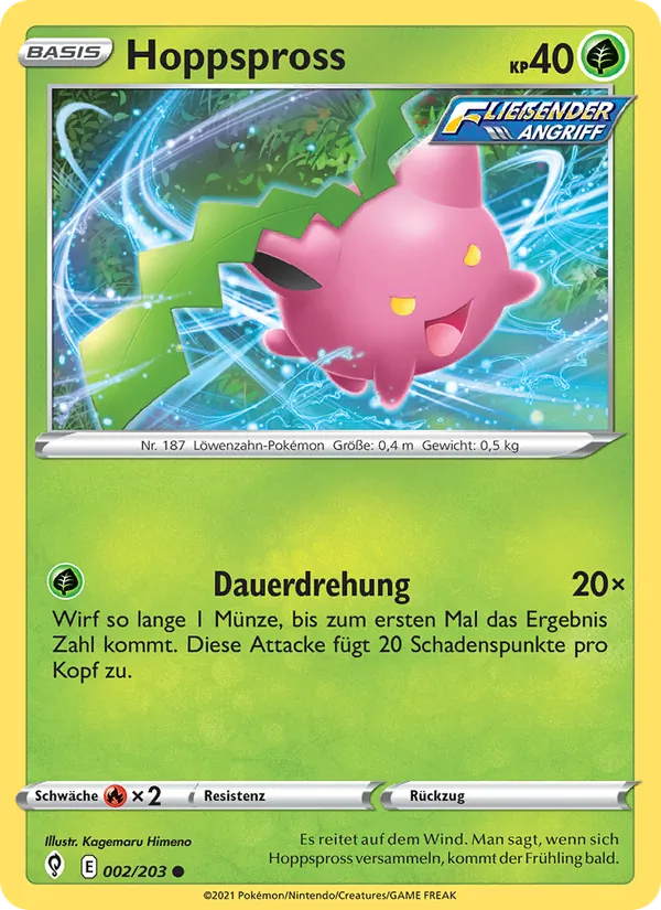 Hoppspross, Drachenwandel No. 2