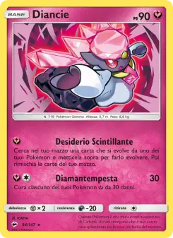 Diancie, Ombre Infuocate Nº 94 Holo