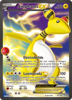 Ampharos EX, Antiche Origini Nº 87 Normal