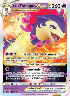 Hisui-Tornupto VSTAR, Astralglanz Nº 054 Holo