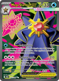 Mega Starmie-ex, Equilibrio Perfetto Nº 102 Holo
