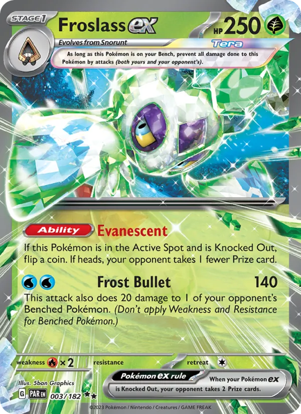 Froslass ex, Paradox Rift No. 003