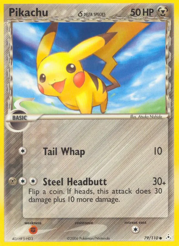 Pikachu δ, Holon Phantoms Nº 79