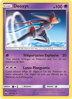 Deoxys, Tempête Céleste Nº 69 Normal
