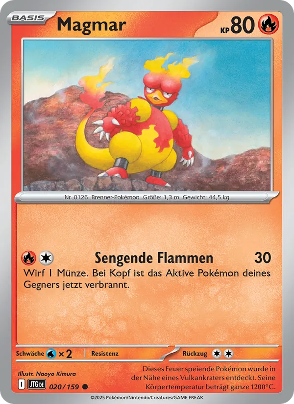 Magmar, Reisegefährten Nº 020