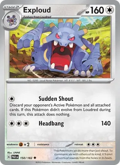 Exploud, Paradox Rift Nº 150 Normal