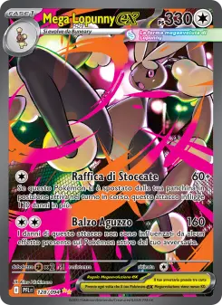 Mega Lopunny-ex, Flamme Spettrali Nº 128 Holo