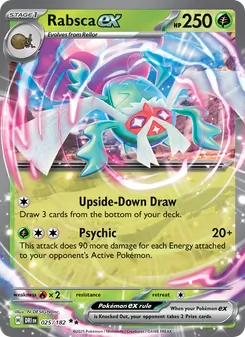 Rabsca ex, Destined Rivals No. 025 Holo