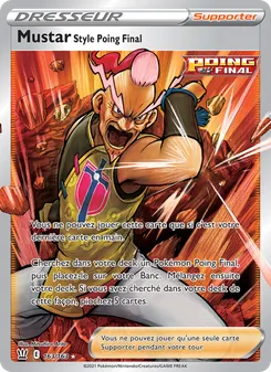 Mustar Style Poing Final, Styles de combat Nº 163 Holo