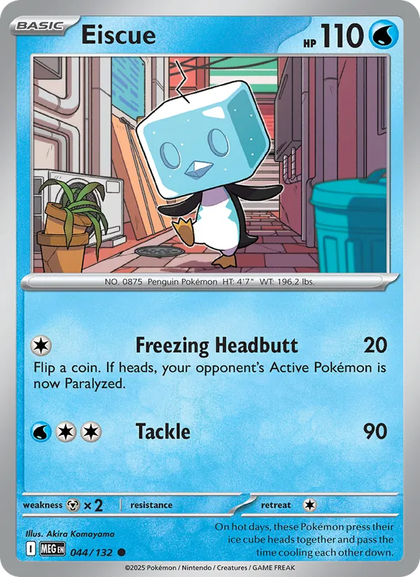 Eiscue, Mega Evolution No. 044