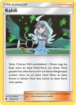 Kahili, Echo des Donners Nº 179 Normal