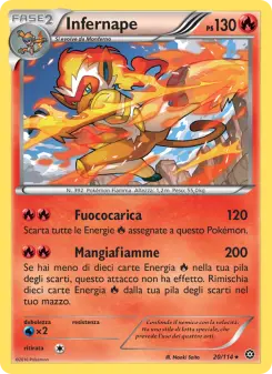 Infernape, Vapori Accesi No. 20 Normal