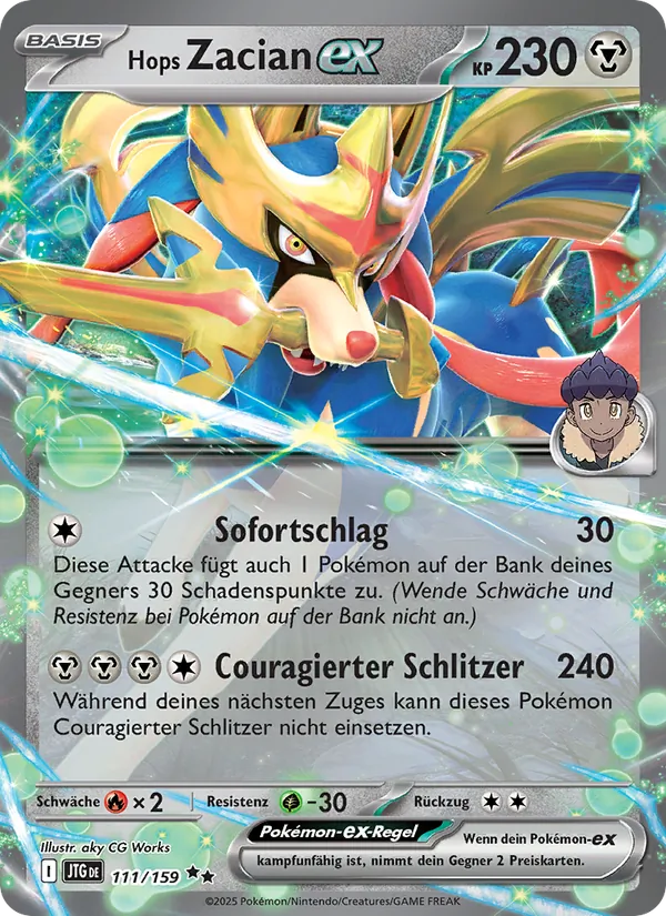 Hops Zacian-ex, Reisegefährten No. 111
