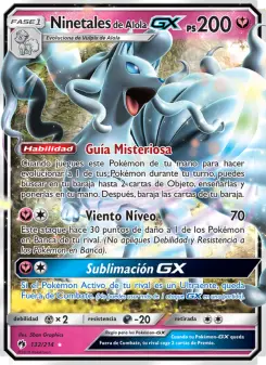 Ninetales de Alola GX, Truenos Perdidos No. 132 Normal