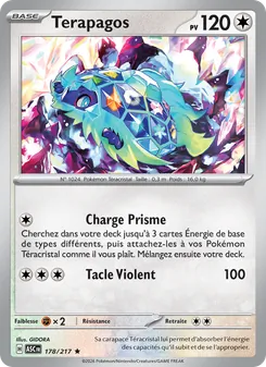 Terapagos, Héros Transcendants No. 178 Holo