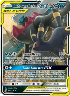 Umbreon y Darkrai GX, Mentes Unidas Nº 125 Normal