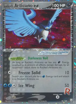 Rocket's Articuno ex, Team Rocket Returns No. 96 Holo