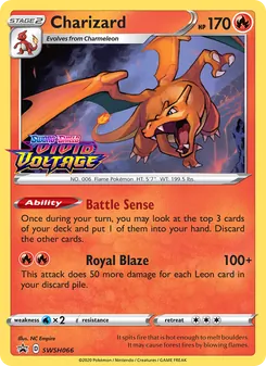 Charizard, SWSH Black Star Promos No. SWSH066 Holo