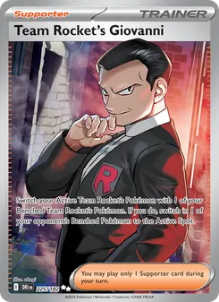 Team Rocket's Giovanni, Destined Rivals No. 225 Holo