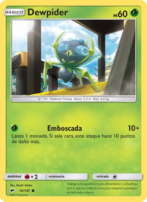 Dewpider, Sombras Ardientes No. 14
