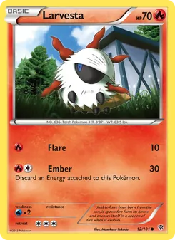 Larvesta, Plasma Blast No. 12 Normal