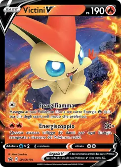 Victini V, SPSC Promo No. SWSH104 Holo