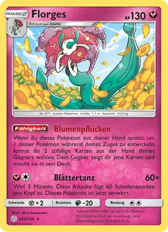 Florges, Welten im Wandel Nº 152 Normal
