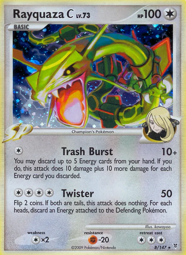 Rayquaza C, Supreme Victors No. 8