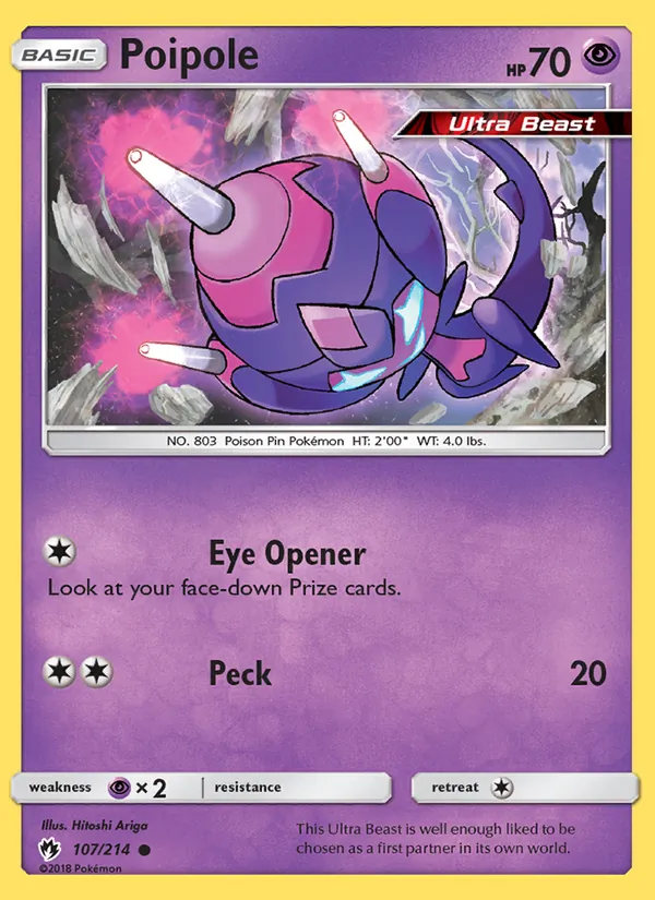 Poipole, Lost Thunder No. 107