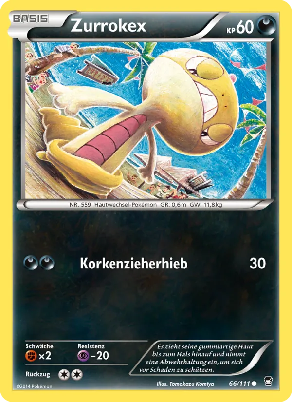 Zurrokex, Fliegende Fäuste Nº 66