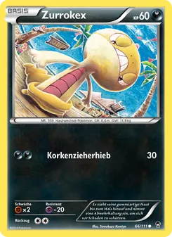 Zurrokex, Fliegende Fäuste Nº 66 Normal