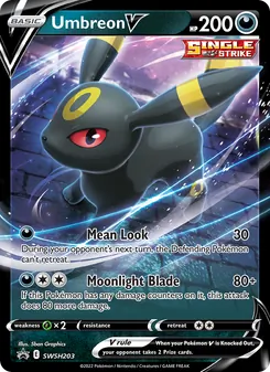 Umbreon V, SWSH Black Star Promos No. SWSH203 Normal