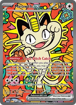 Meowth ex, Perfect Order No. 121 Holo