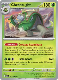 Chesnaught, Caos Nascente No. 007
