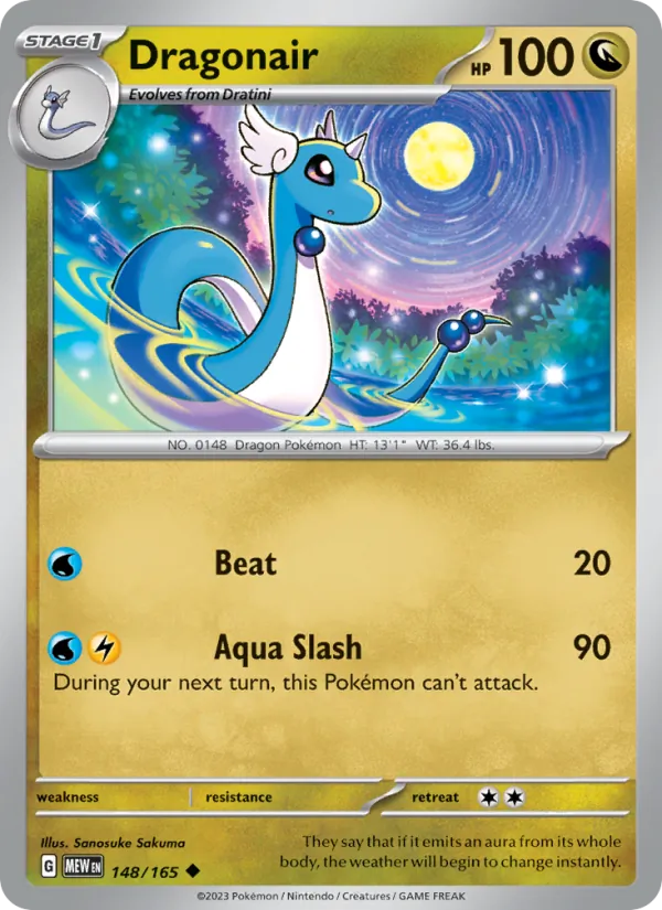 Dragonair, 151 Nº 148