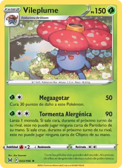 Vileplume, Origen Perdido No. 003 Holo
