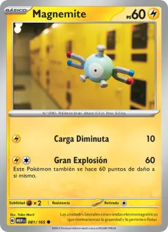 Magnemite, 151 No. 081 Normal