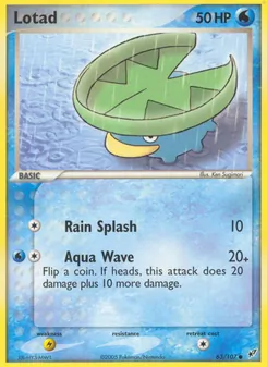 Lotad, Deoxys No. 63 Normal