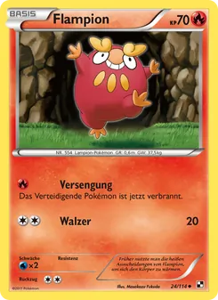 Flampion, Schwarz & Weiß No. 24 Normal